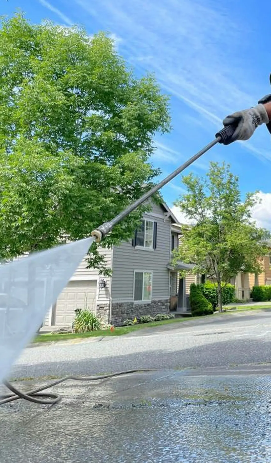 Power washing service